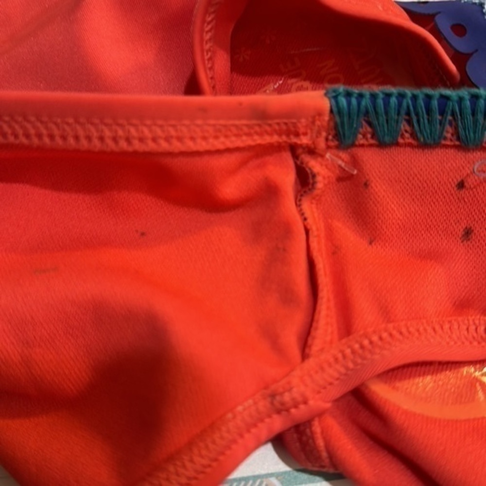 New Seekers Australia Bathing Suit Bikini Bottoms US 6 Coral Pink NWOT - Picture 7 of 8